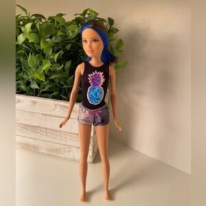Barbie Sister Mattel Dolphin Magic Skipper w/Blue Streaked Hair Doll Only 2010